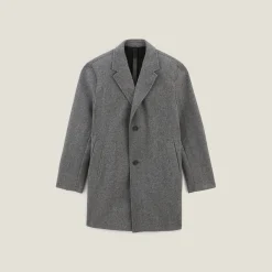 Jules Manteau hiver long col tailleur- Manteau & Blouson
