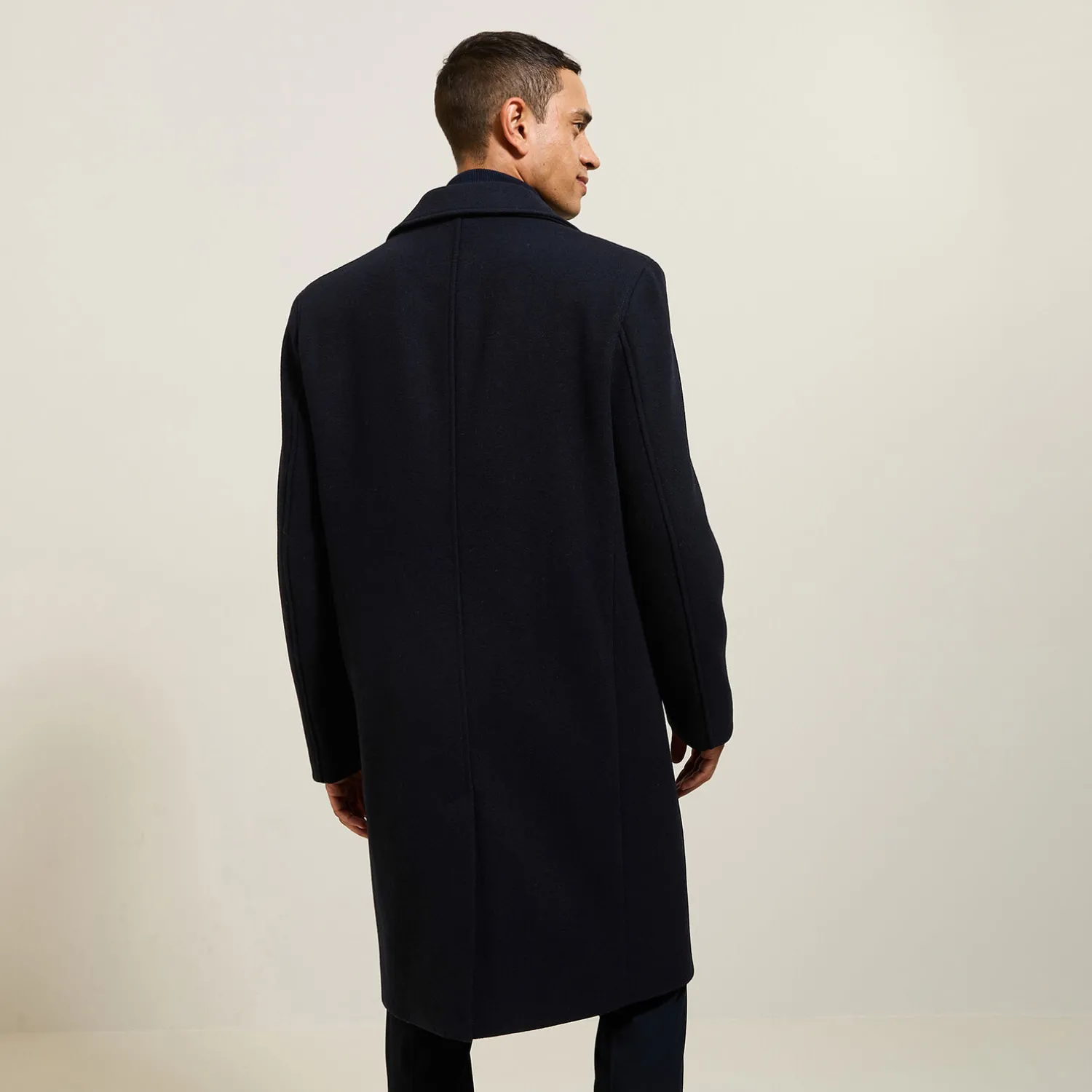 Jules Manteau long hiver en lainage- Manteau & Blouson