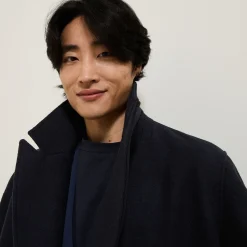 Jules Manteau long hiver en lainage- Manteau & Blouson