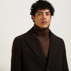 Jules Manteau long hiver en lainage- Manteau & Blouson