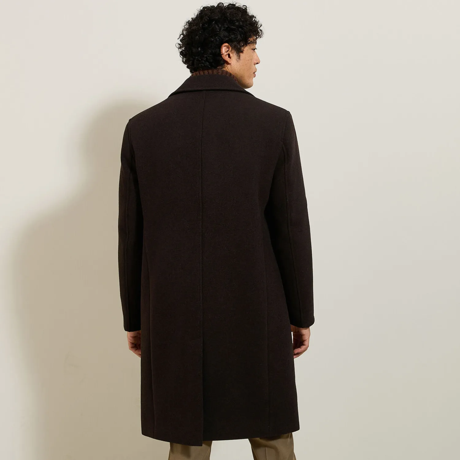 Jules Manteau long hiver en lainage- Manteau & Blouson