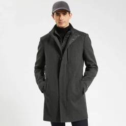 Jules Manteau zippé col montant- Manteau & Blouson
