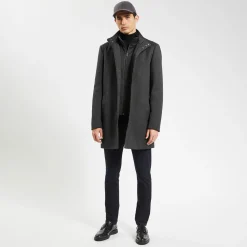 Jules Manteau zippé col montant- Manteau & Blouson
