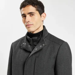 Jules Manteau zippé col montant- Manteau & Blouson