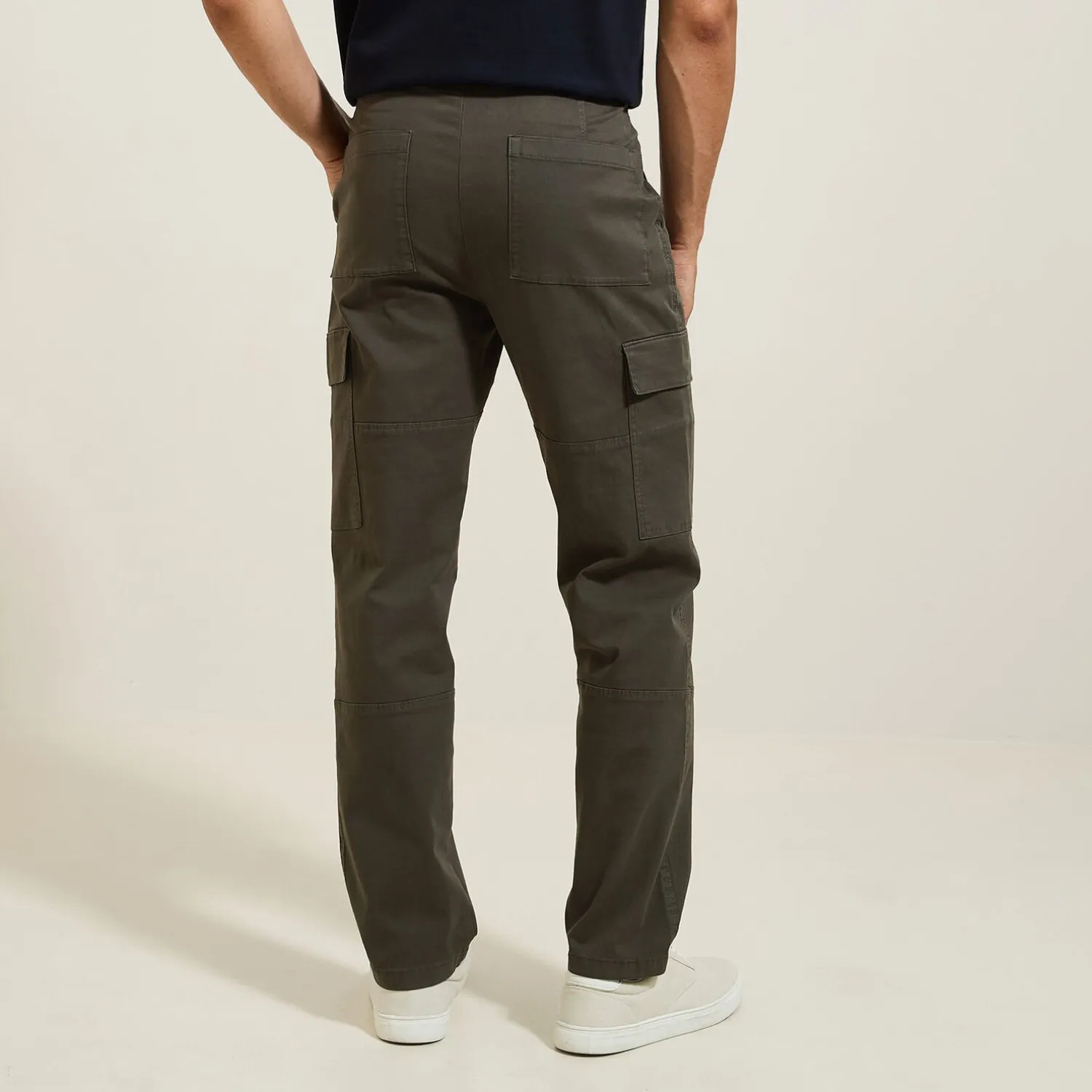 Jules Pantalon cargo droit uni- Pantalon Cargo|Pantalon Chino