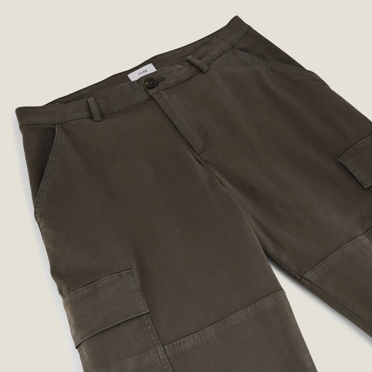 Jules Pantalon cargo droit uni- Pantalon Cargo|Pantalon Chino