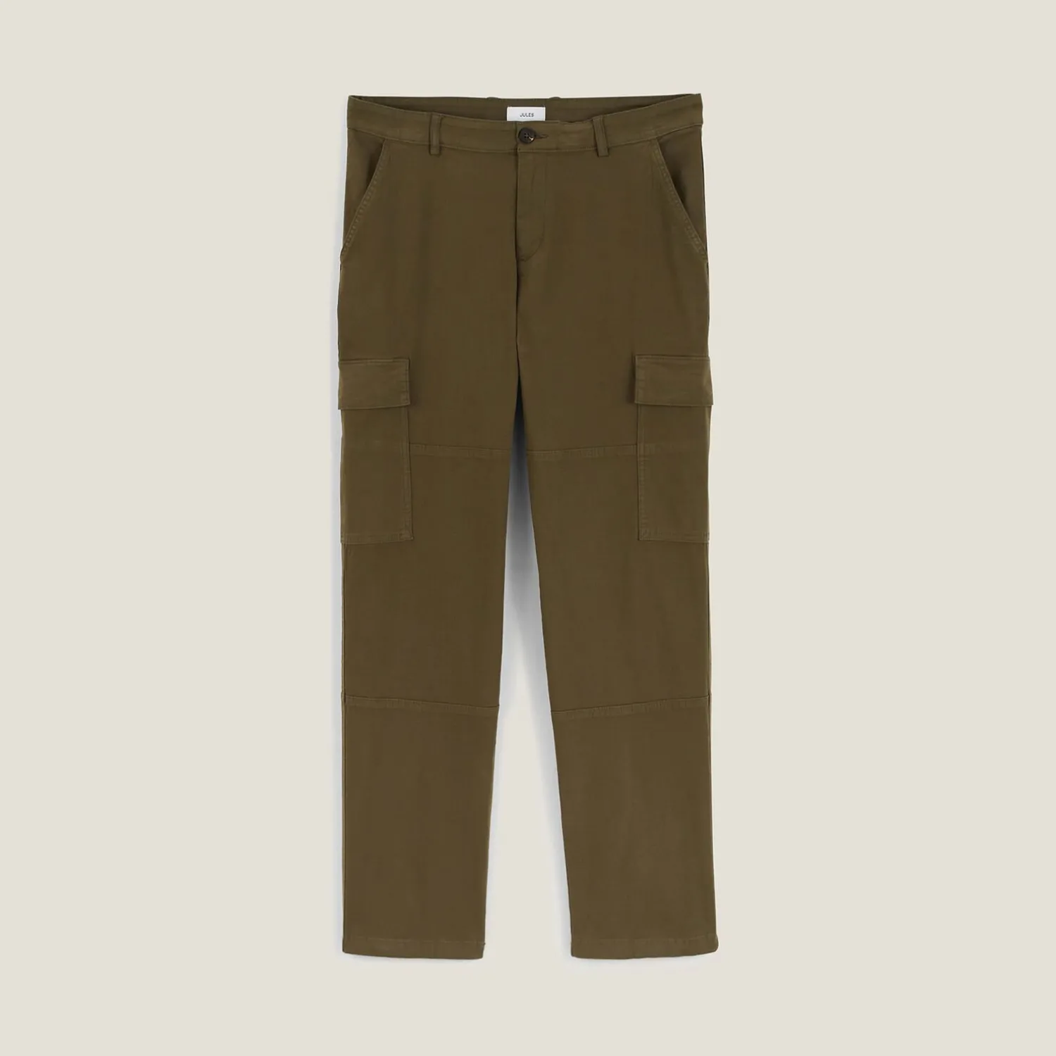 Jules Pantalon cargo droit uni- Pantalon Cargo|Pantalon Chino