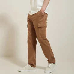 Jules Pantalon cargo droit uni- Pantalon Cargo|Pantalon Chino