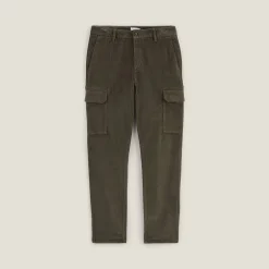 Jules Pantalon cargo slim en velours- Pantalon Cargo|Pantalon Chino
