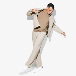 Jules Pantalon chino large à plis- Smart Casual|Pantalon Chino