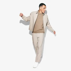 Jules Pantalon chino large à plis- Smart Casual|Pantalon Chino