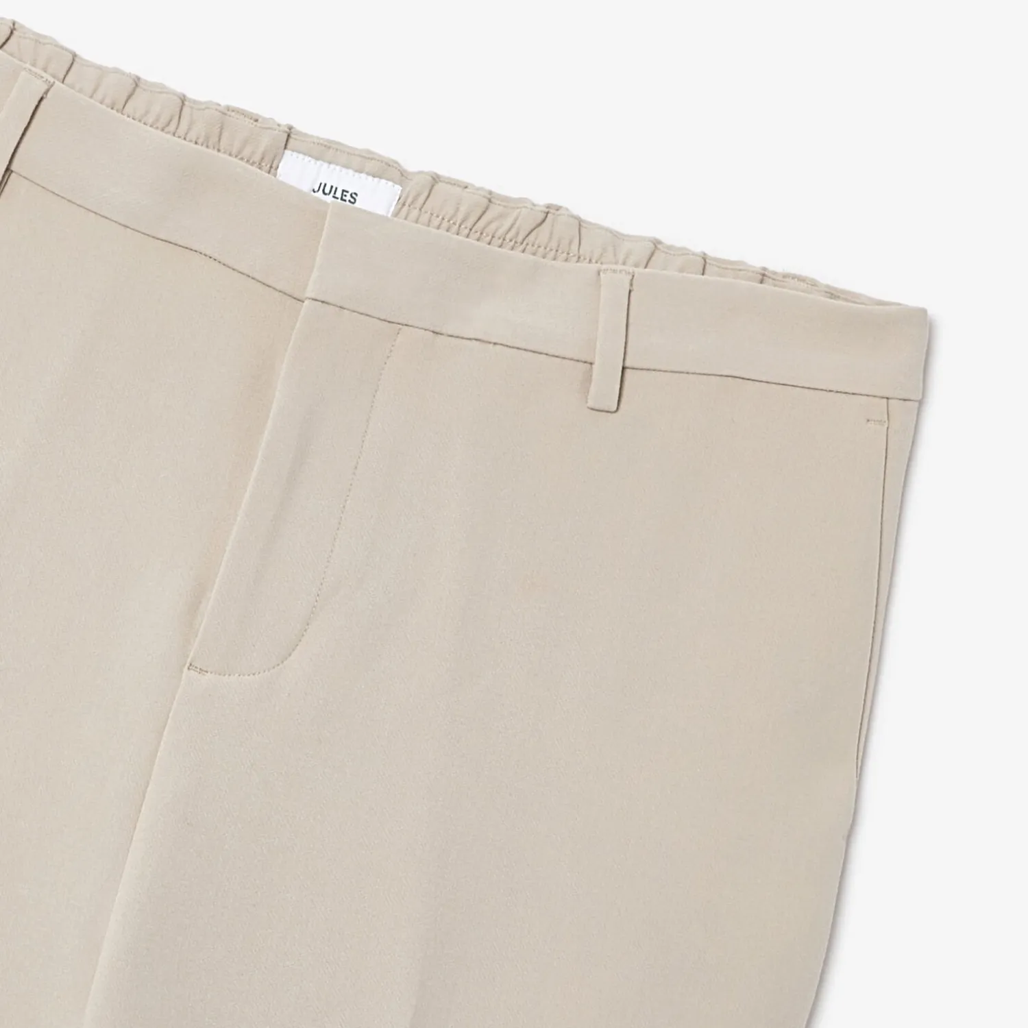 Jules Pantalon chino large à plis- Smart Casual|Pantalon Chino