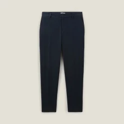 Jules Pantalon chino relax à plis motif chevron- Smart Casual|Pantalon Chino
