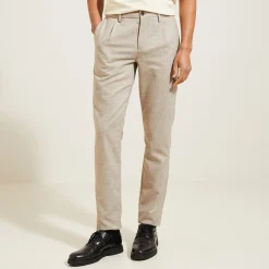 Jules Pantalon chino slim à plis contenant de la laine- Smart Casual|Pantalon Chino