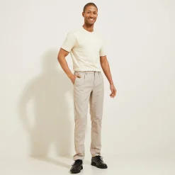 Jules Pantalon chino slim à plis contenant de la laine- Smart Casual|Pantalon Chino