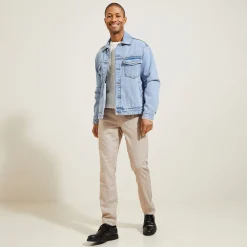 Jules Pantalon chino slim à plis contenant de la laine- Smart Casual|Pantalon Chino