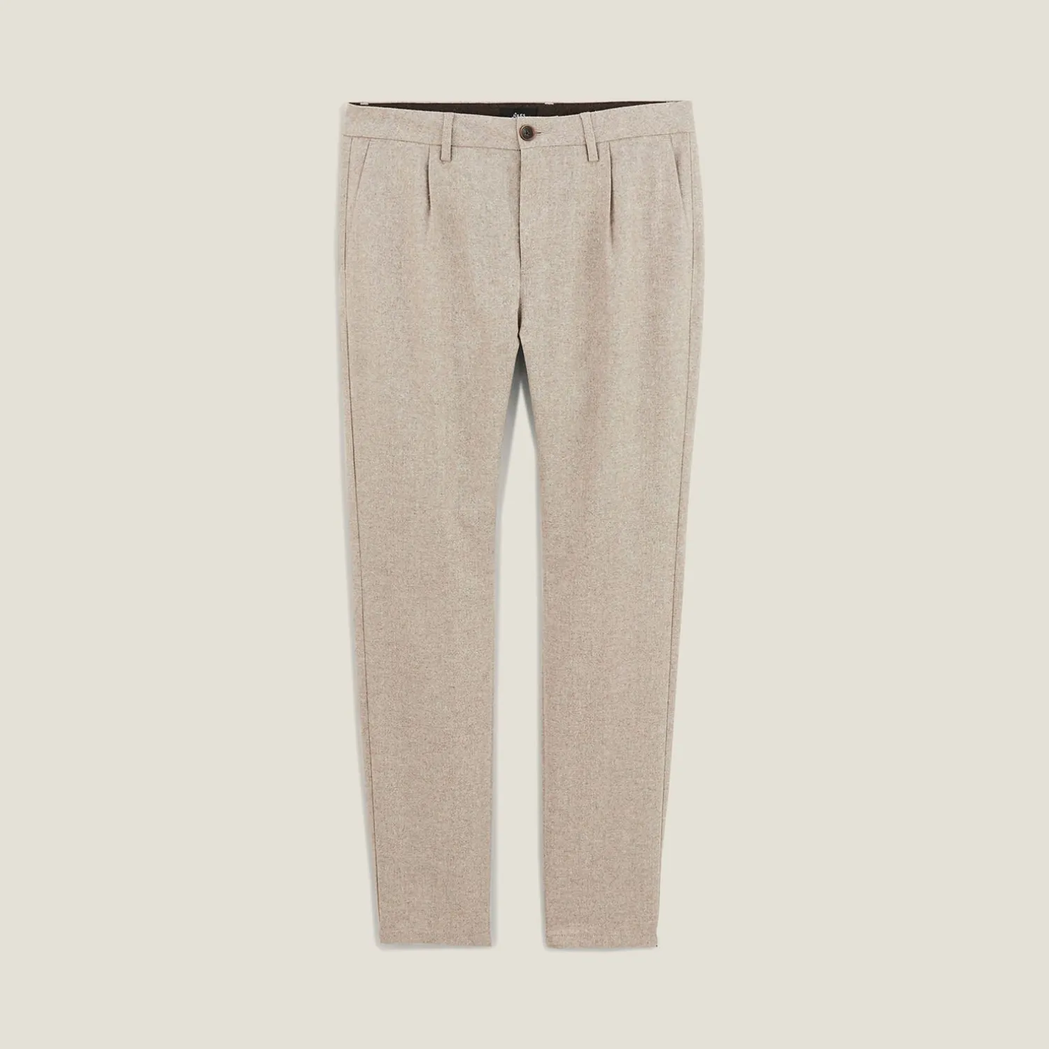 Jules Pantalon chino slim à plis contenant de la laine- Smart Casual|Pantalon Chino