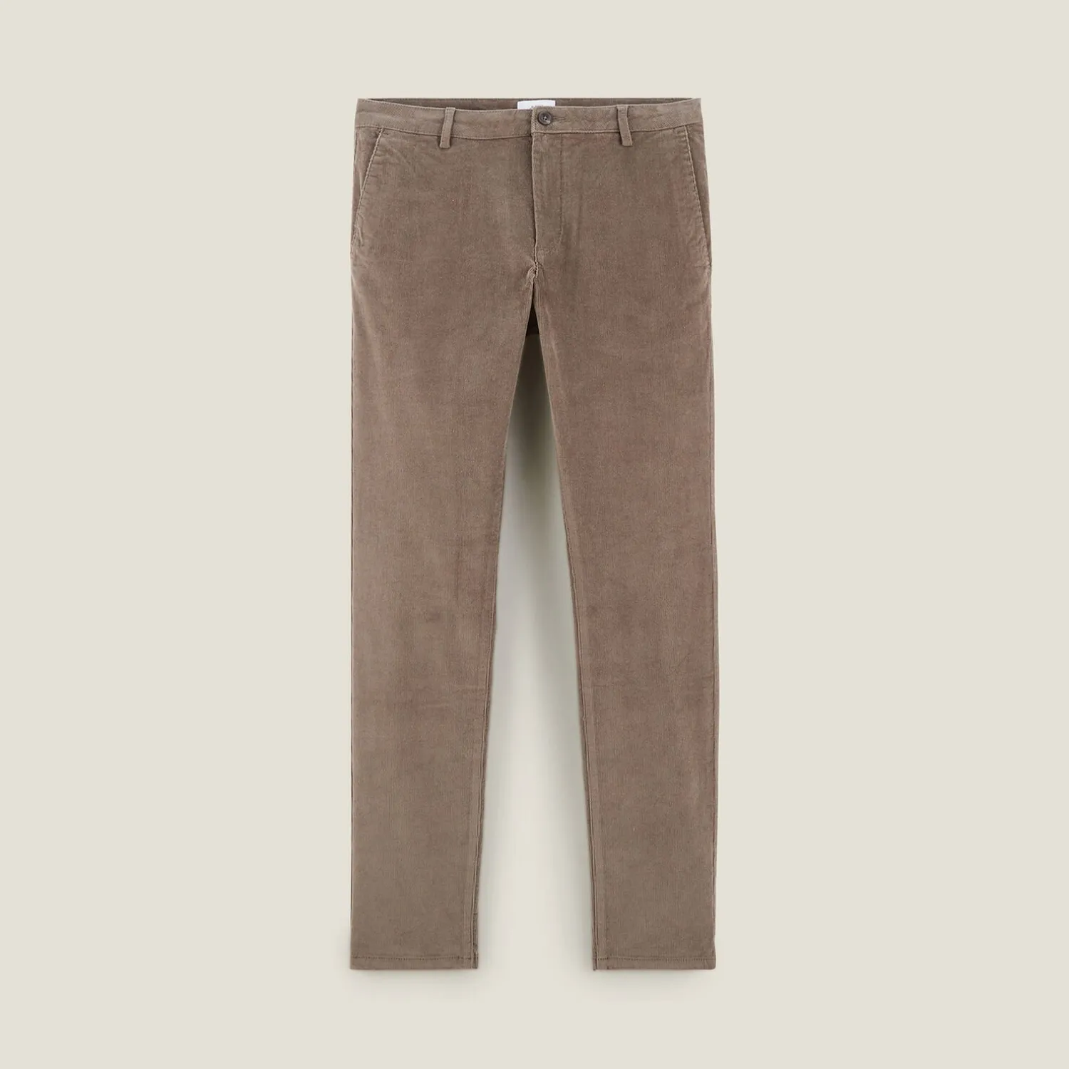 Jules Pantalon chino slim en velours- Pantalon Chino|Pantalon