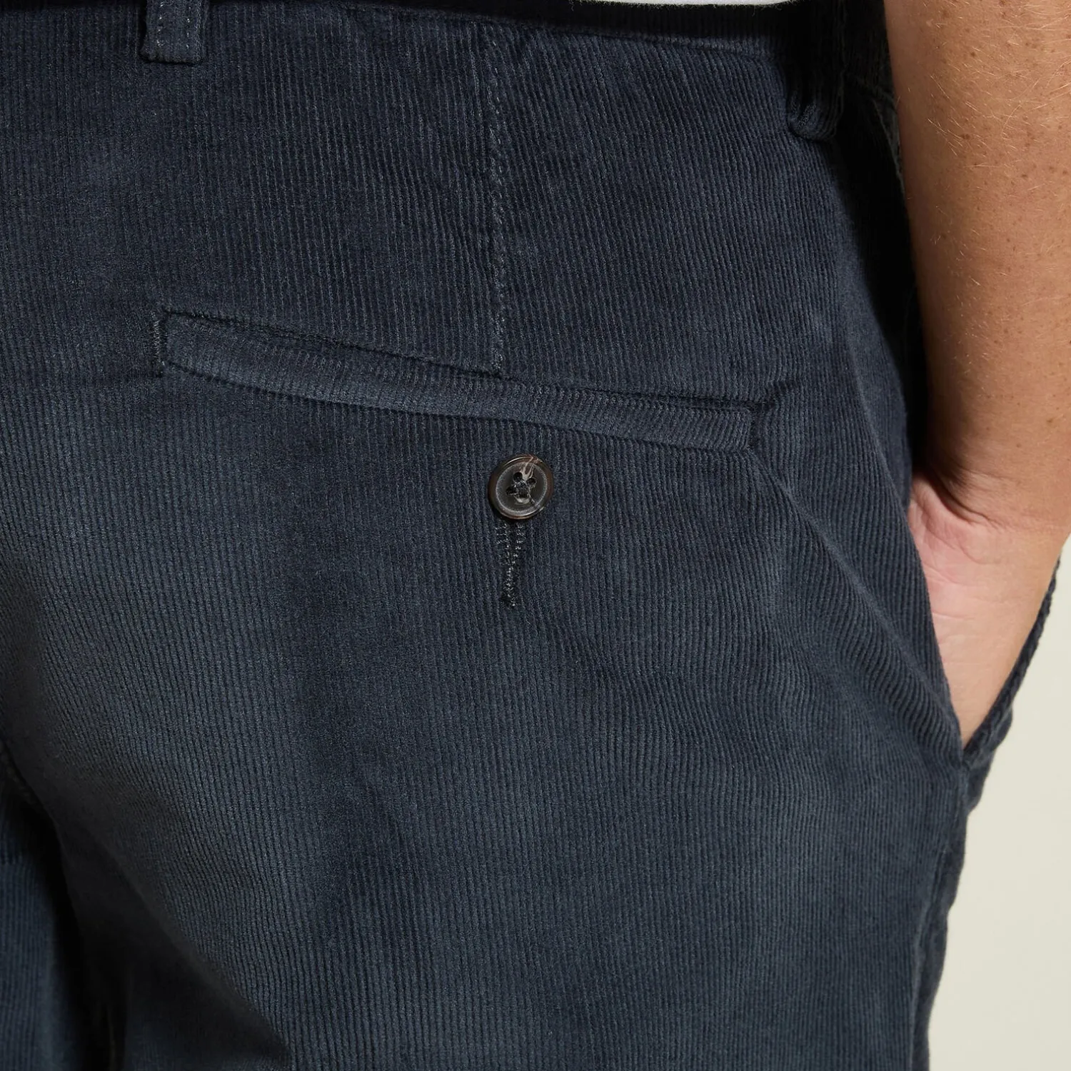 Jules Pantalon chino slim en velours- Pantalon Chino|Pantalon