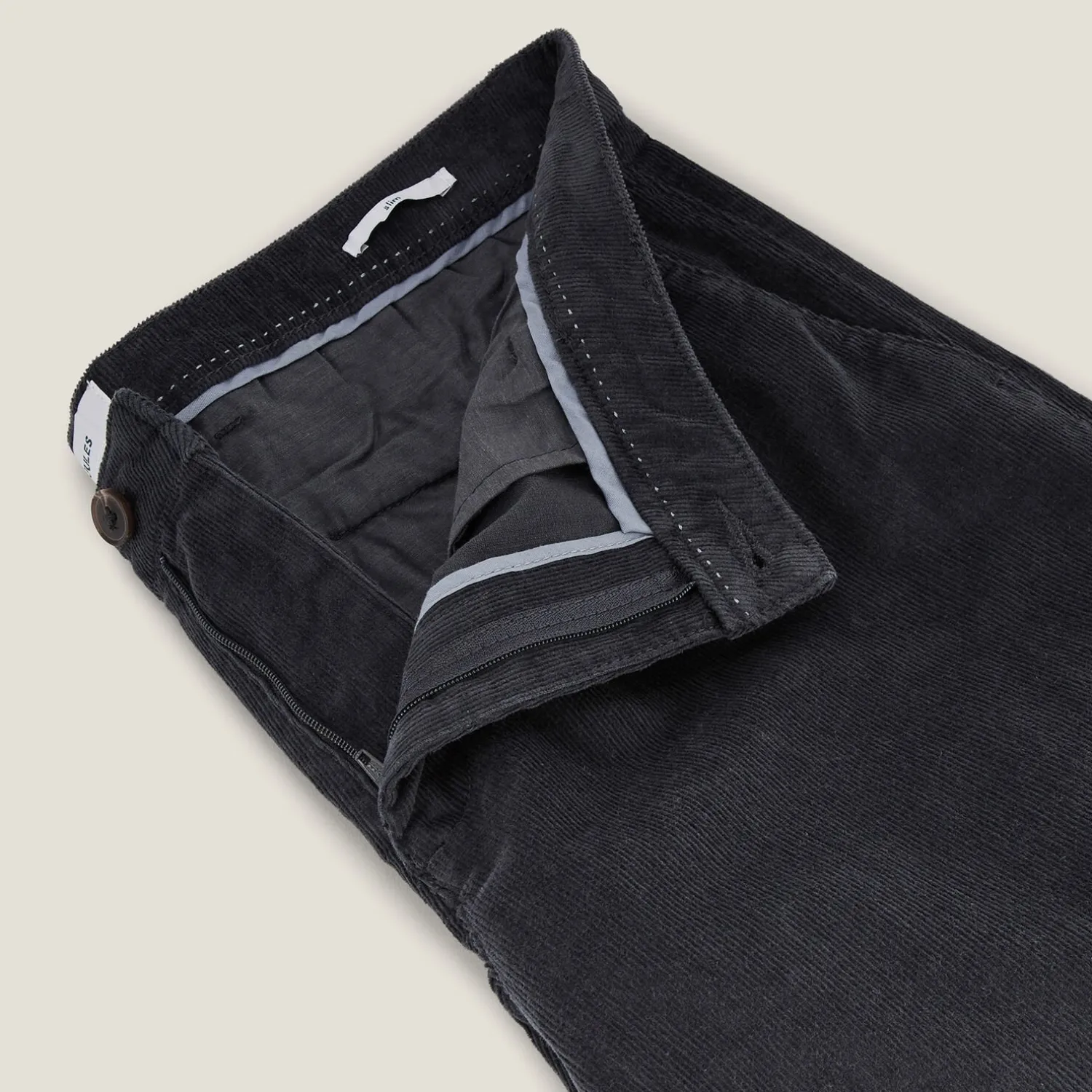 Jules Pantalon chino slim en velours- Pantalon Chino|Pantalon