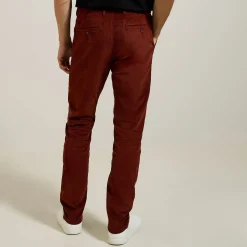 Jules Pantalon chino slim en velours- Pantalon Chino|Pantalon