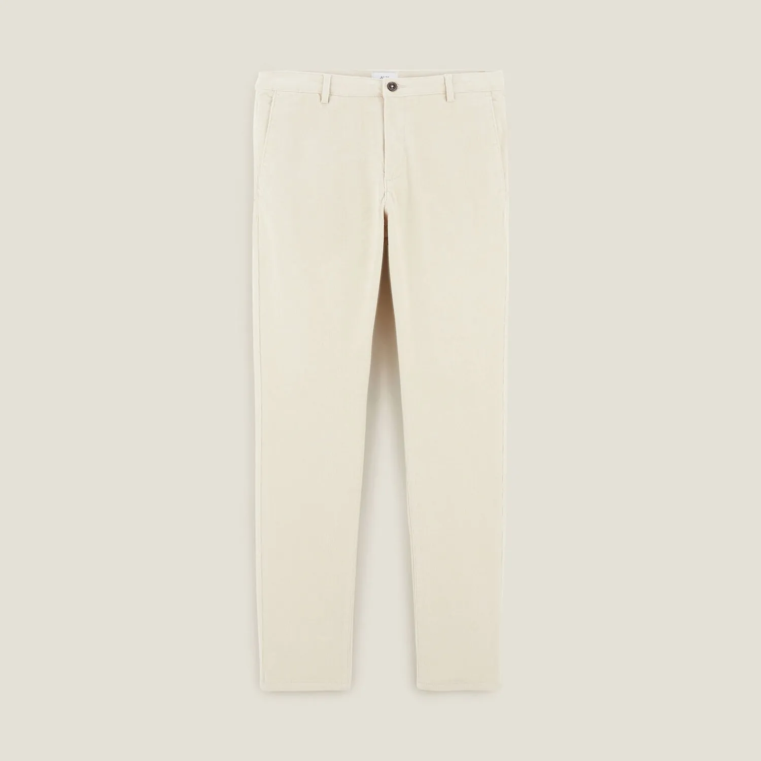 Jules Pantalon chino slim en velours- Pantalon Chino|Pantalon