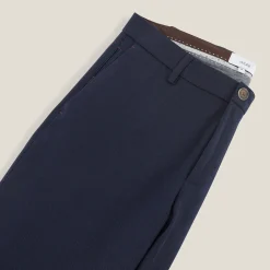 Jules Pantalon chino slim fantaisie intérieur gratté- Pantalon Chino|Pantalon