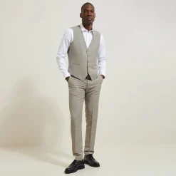 Jules Pantalon de costume contenant du lin slim- Collection Mariage|Costume Lin