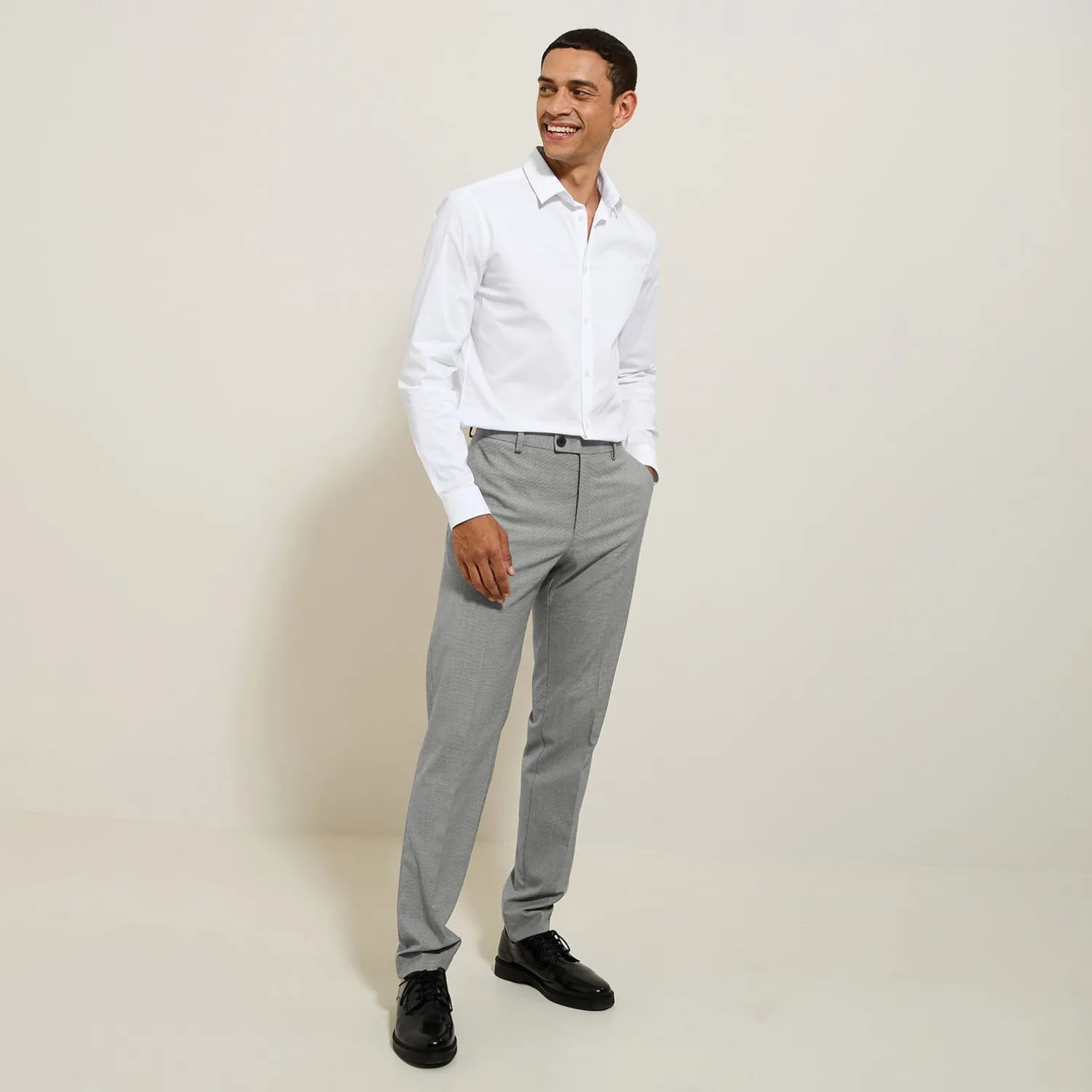 Jules Pantalon de costume slim pied de puce- Pantalon De Costume|Pantalon