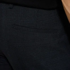 Jules Pantalon de costume slim bistretch à carreaux- Pantalon De Costume|Pantalon