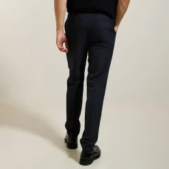 Jules Pantalon de costume slim bistretch à carreaux- Pantalon De Costume|Pantalon