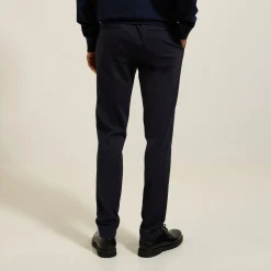 Jules Pantalon de costume slim en maille- Pantalon De Costume|Pantalon