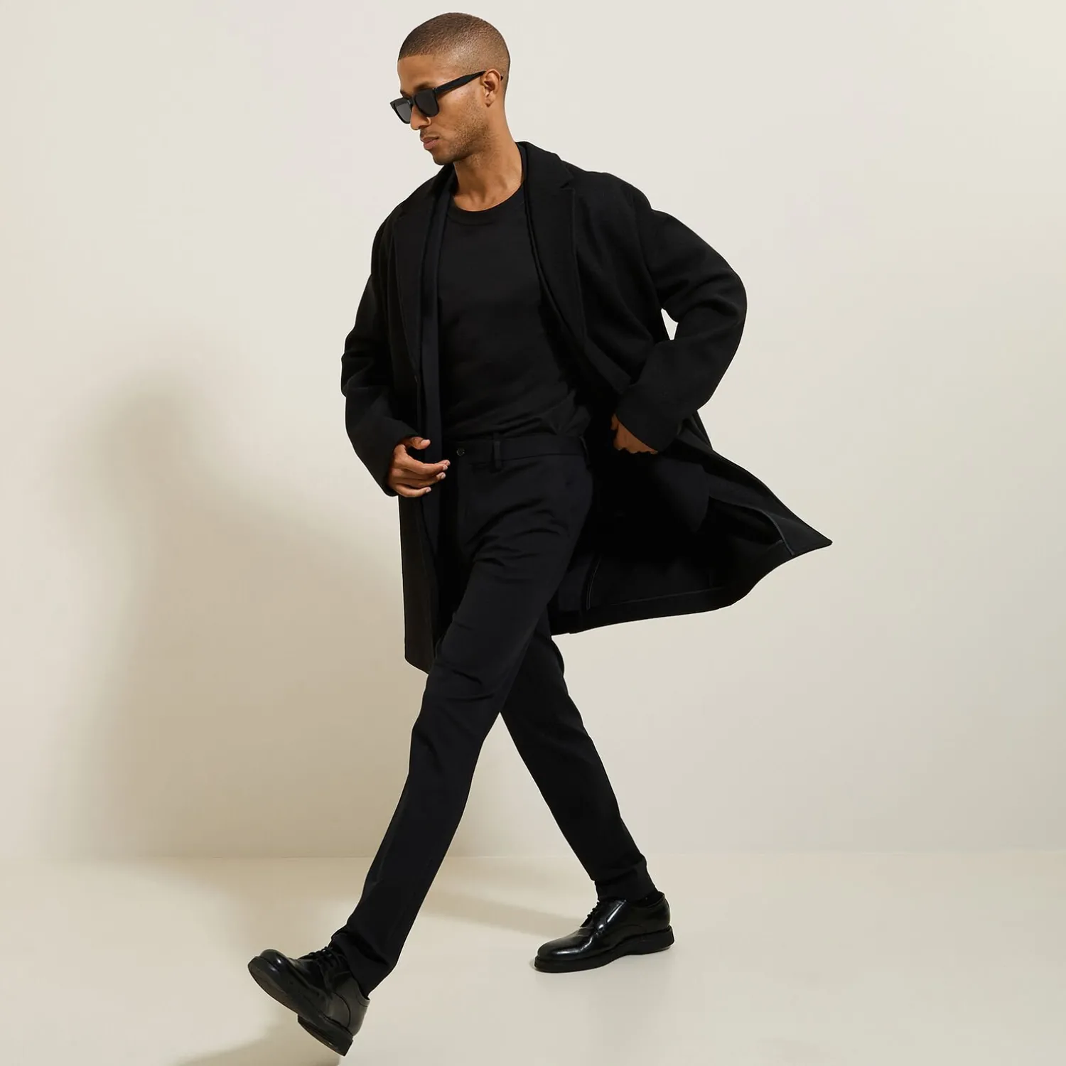 Jules Pantalon de costume slim en maille- Pantalon De Costume|Pantalon