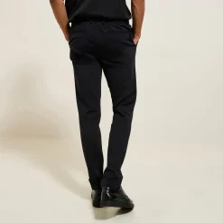 Jules Pantalon de costume slim en maille- Pantalon De Costume|Pantalon