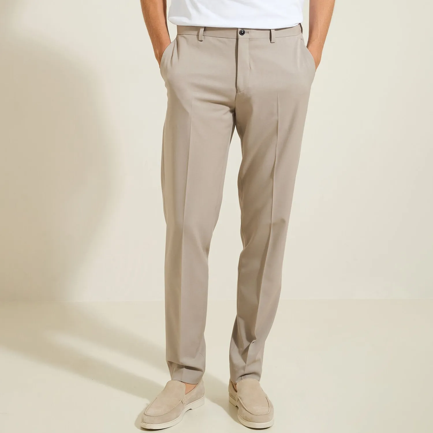 Jules Pantalon de costume slim twill- Pantalon De Costume|Pantalon