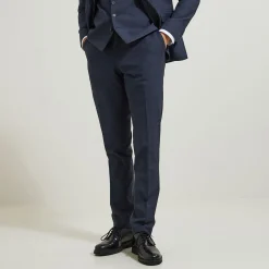 Jules Pantalon de costume slim à carreaux- Collection Mariage|Pantalon De Costume