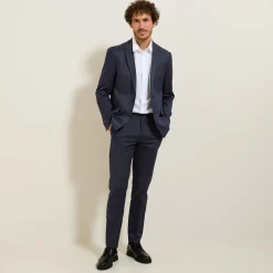 Jules Pantalon de costume uni slim- Collection Mariage|Pantalon De Costume