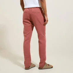 Jules Pantalon en gaze de coton uni- Pantalon Chino|Pantalon