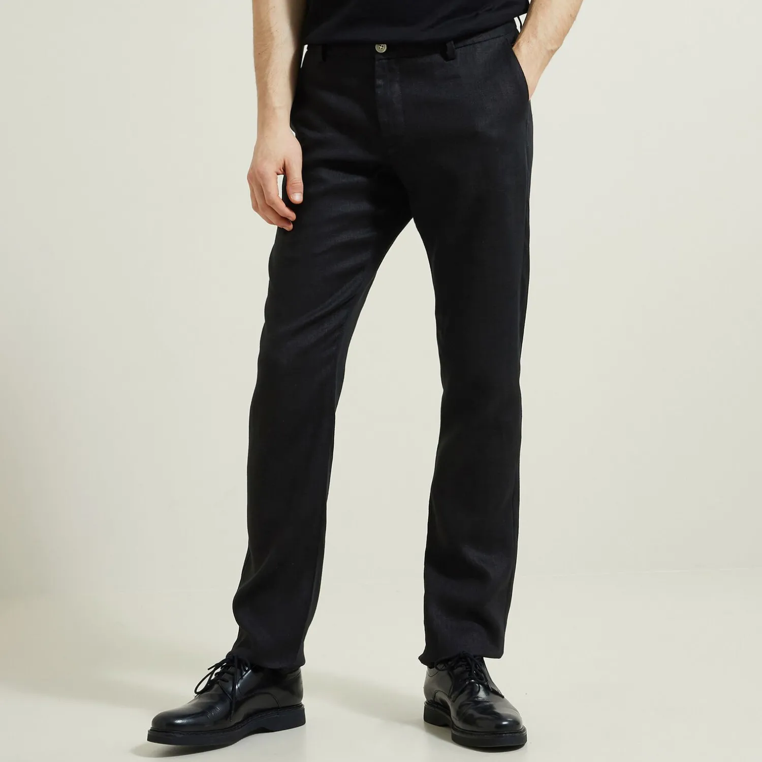 Jules Pantalon en lin droit- Smart Casual|Collection Mariage