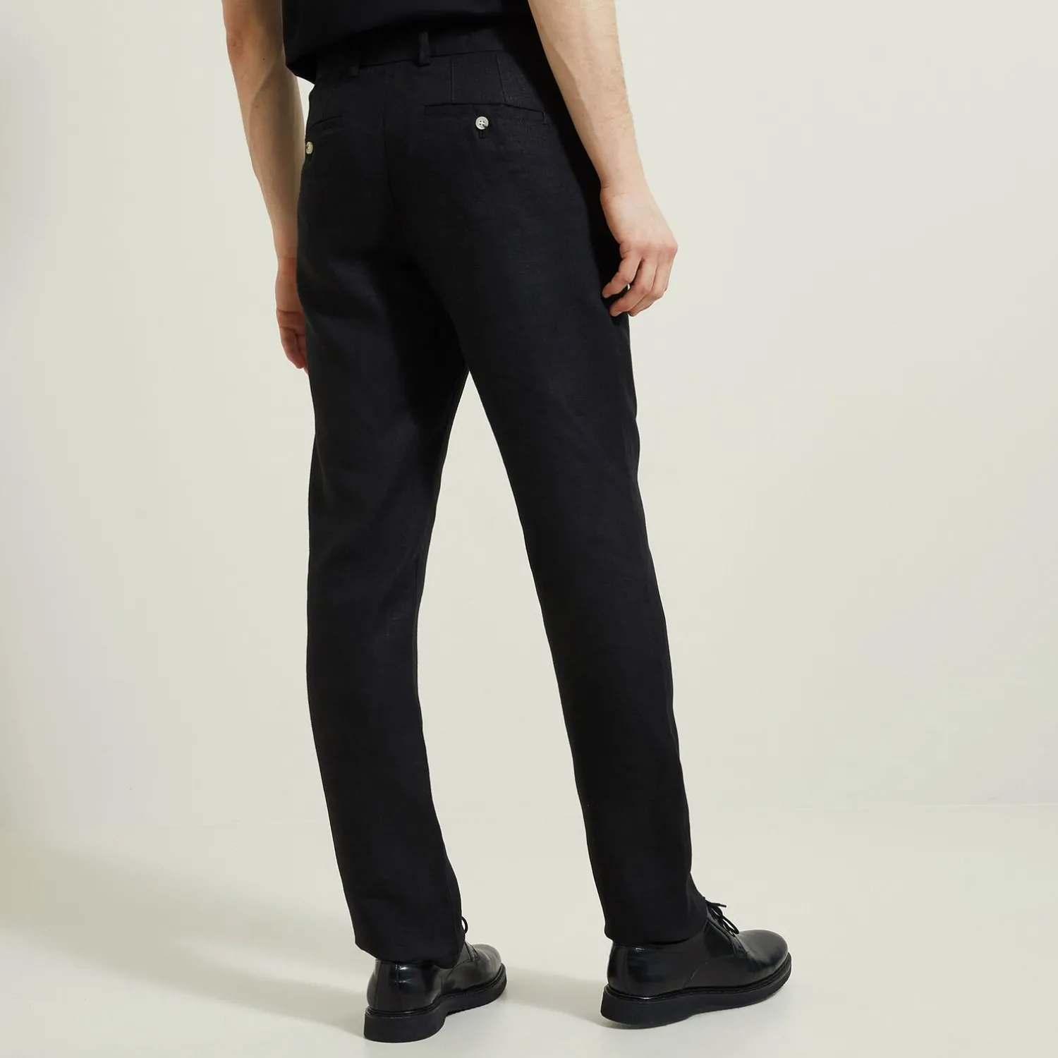 Jules Pantalon en lin droit- Smart Casual|Collection Mariage
