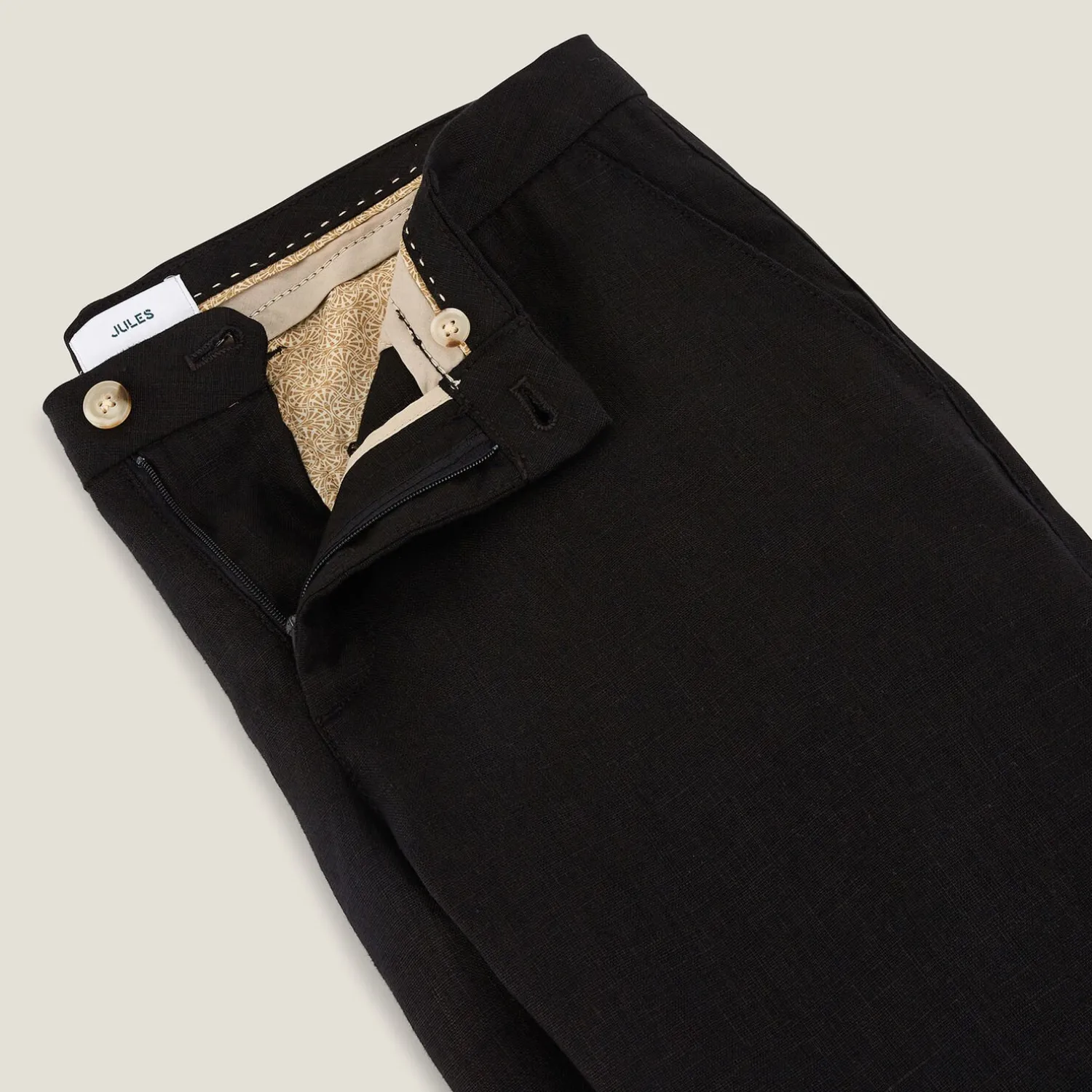 Jules Pantalon en lin droit- Smart Casual|Collection Mariage
