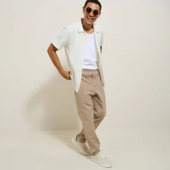 Jules Pantalon jogger contenant du lin- Pantalon Cargo|Pantalon Chino