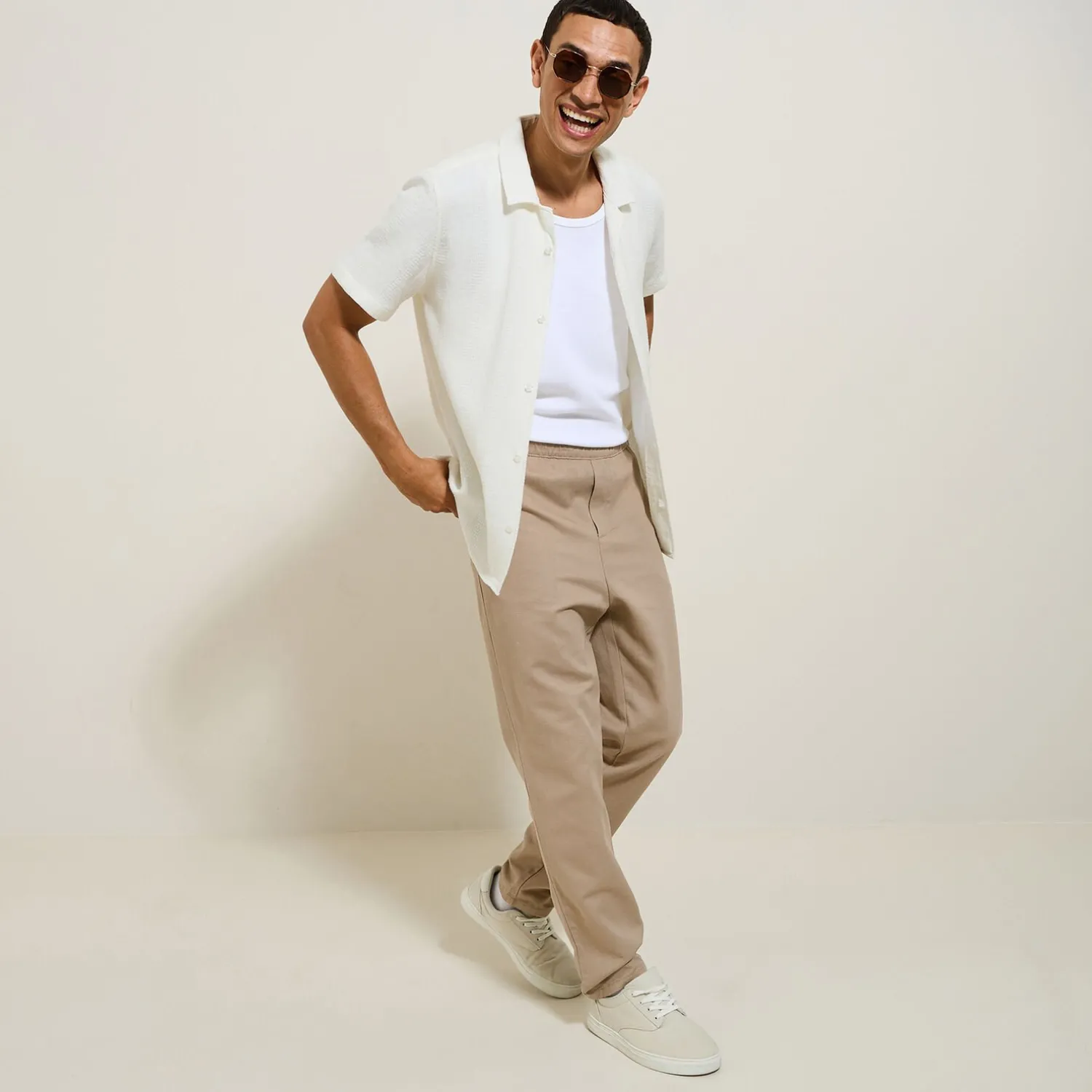 Jules Pantalon jogger contenant du lin- Pantalon Cargo|Pantalon Chino