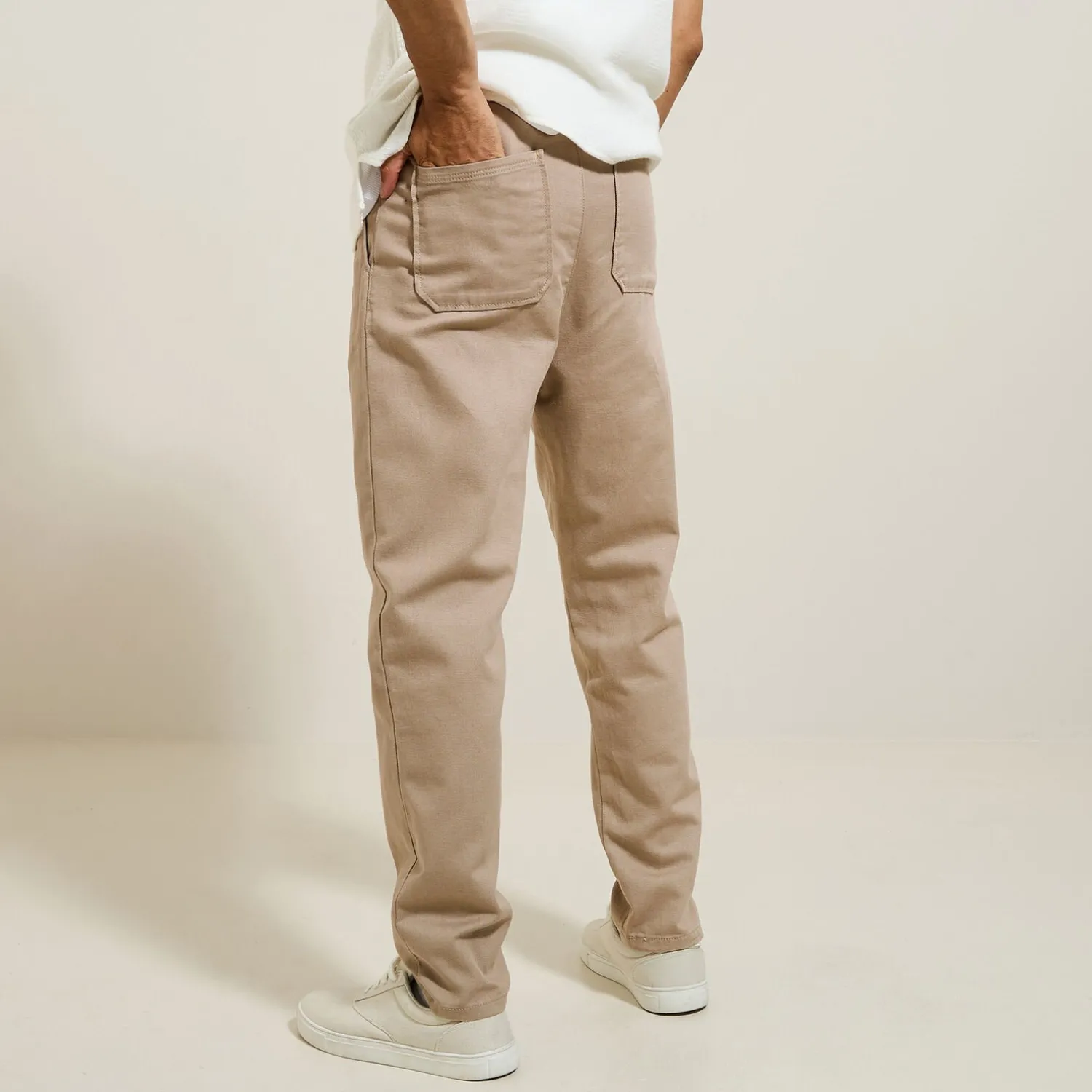 Jules Pantalon jogger contenant du lin- Pantalon Cargo|Pantalon Chino