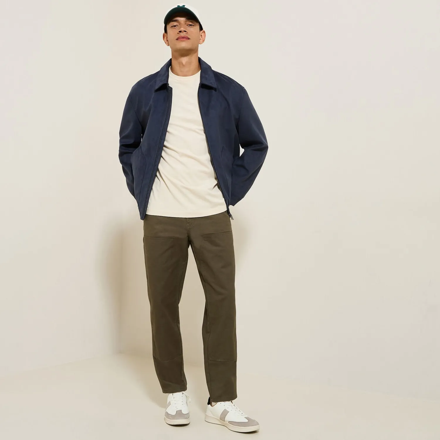 Jules Pantalon large à découpes- Pantalon Chino|Pantalon