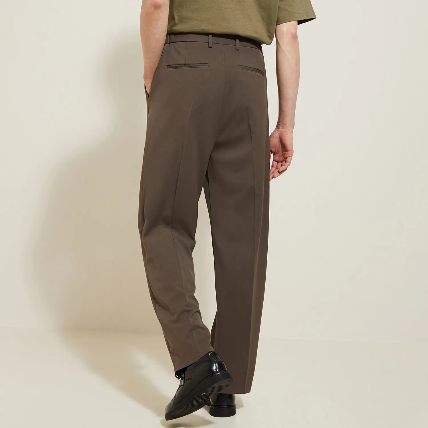 Jules Pantalon large à plis- Smart Casual|Pantalon