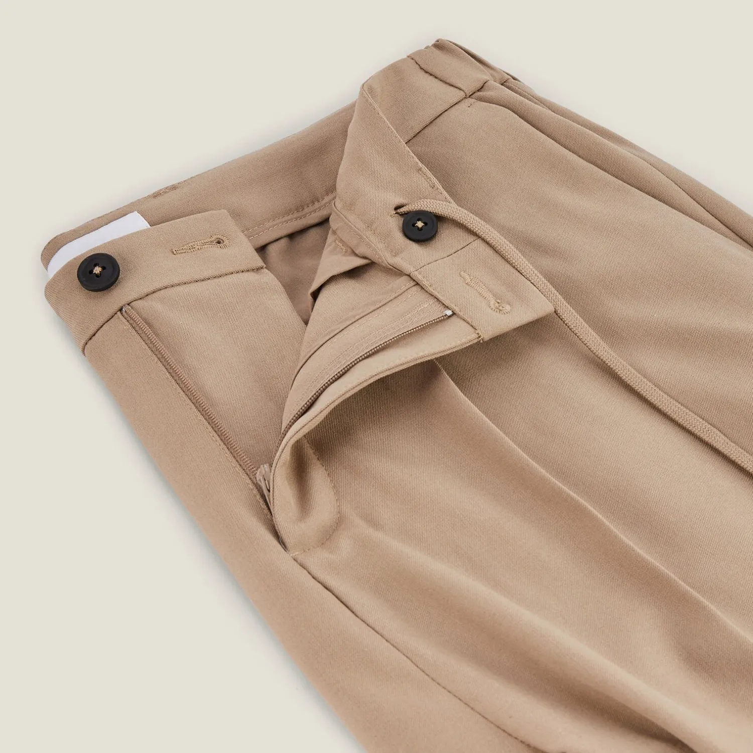 Jules Pantalon large à plis- Pantalon