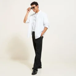 Jules Pantalon large à plis- Pantalon