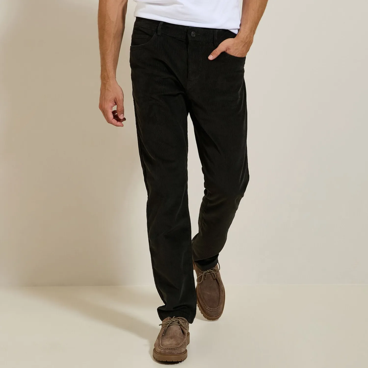 Jules Pantalon regular en velours- Pantalon Chino|Pantalon