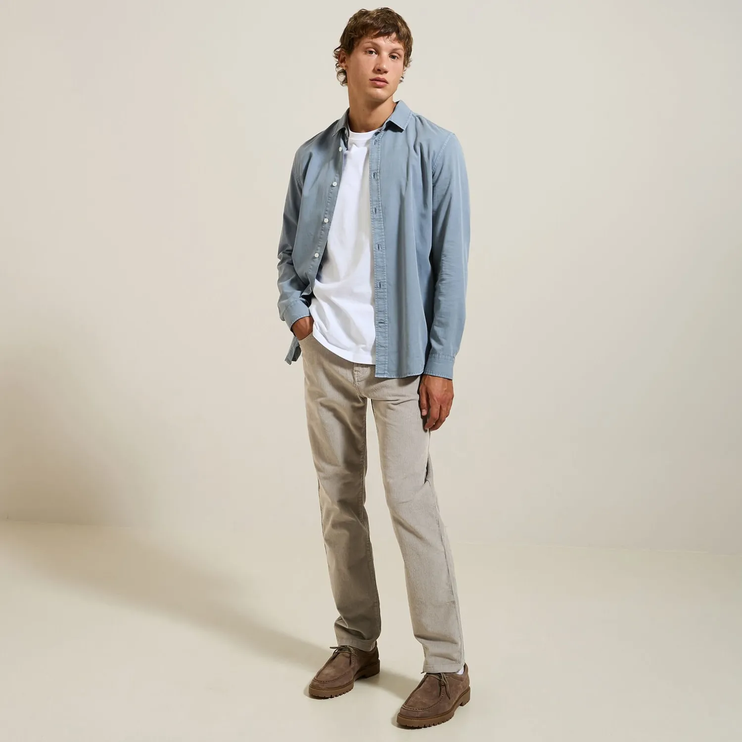 Jules Pantalon regular en velours- Pantalon Chino|Pantalon